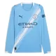 Manchester City Virallinen Kotipelipaita Miehet 2025/26 Pitkähihainen Manchester City Virallinen Kotipelipaita Miehet 2025/26 Pitkähihainen