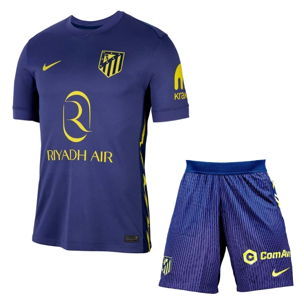 Atlético Madrid Virallinen Vieraspelipaita Lapset 2025/26 Atlético Madrid Virallinen Vieraspelipaita Lapset 2025/26