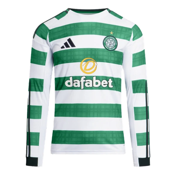 Celtic Virallinen Kotipelipaita Miehet 2025/26 Pitkähihainen Celtic Virallinen Kotipelipaita Miehet 2025/26 Pitkähihainen
