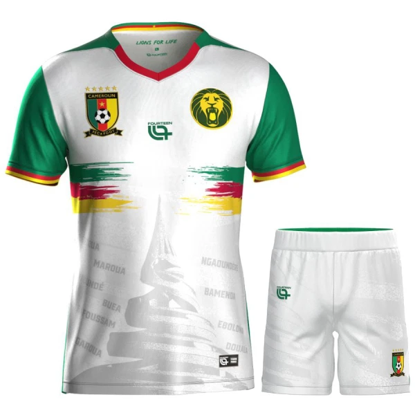 Kamerun Virallinen Kolmas Pelipaita Lapset 2025 Kamerun Virallinen Kolmas Pelipaita Lapset 2025