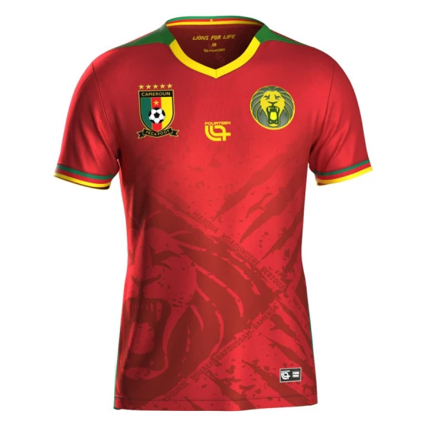 Kamerun Virallinen Vieraspelipaita Lapset 2025