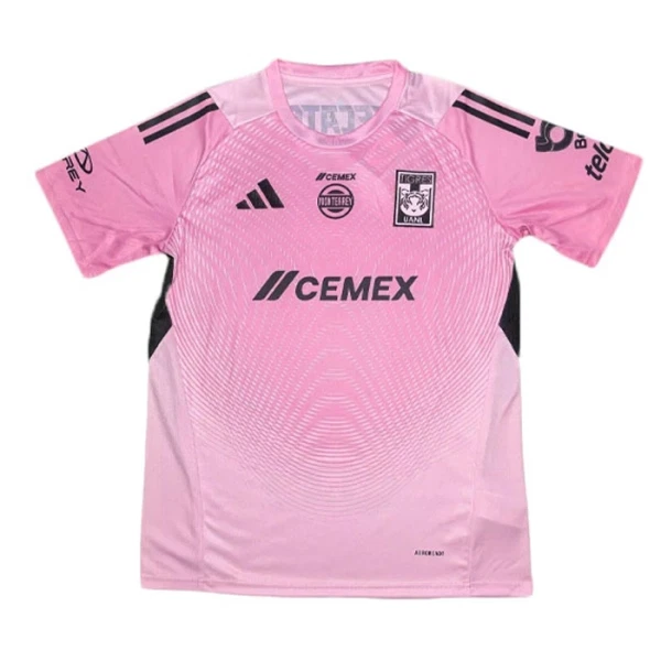 Tigres UANL Maalivahdin Virallinen Paita Miehet 2025/26 Vaaleanpunainen Tigres UANL Maalivahdin Virallinen Paita Miehet 2025/26 Vaaleanpunainen