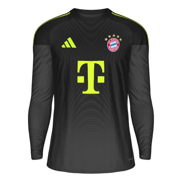 FC Bayern München Maalivahdin Virallinen Paita Miehet 2025/26 Pitkähihainen Musta FC Bayern München Maalivahdin Virallinen Paita Miehet 2025/26 Pitkähihainen Musta