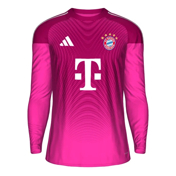 FC Bayern München Maalivahdin Virallinen Paita Miehet 2025/26 Pitkähihainen Vaaleanpunainen FC Bayern München Maalivahdin Virallinen Paita Miehet 2025/26 Pitkähihainen Vaaleanpunainen