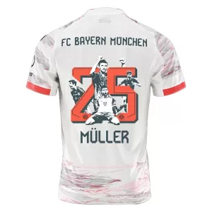 FC Bayern München Thomas Müller 25 Virallinen Vieraspelipaita Miehet 2025/26 Erityistä