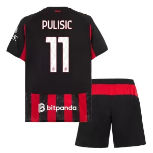 AC Milan Christian Pulišić 11 Virallinen Kotipelipaita Lapset 2025/26
