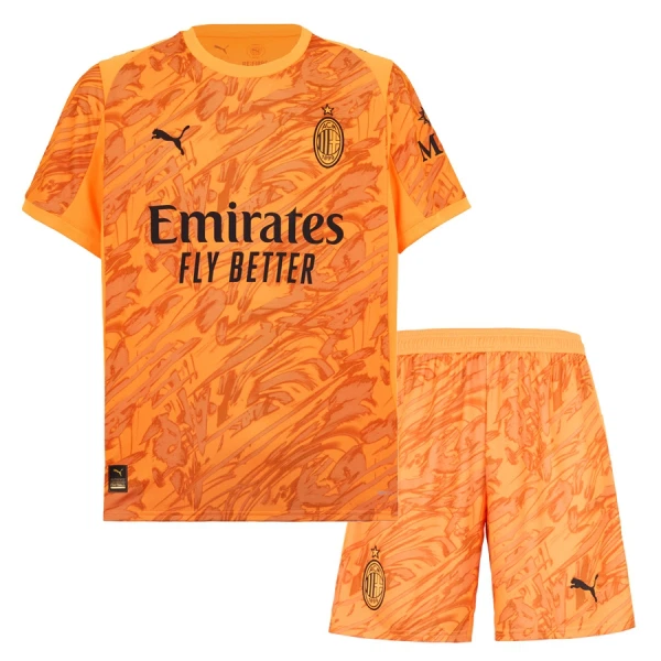 AC Milan M. Maignan 16 Maalivahdin Virallinen Paita Lapset 2025/26 oranssi