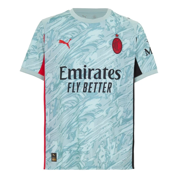 AC Milan Maalivahdin Virallinen Paita Miehet 2025/26 Sininen AC Milan Maalivahdin Virallinen Paita Miehet 2025/26 Sininen