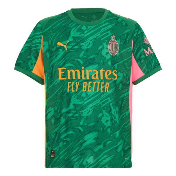 AC Milan Maalivahdin Virallinen Paita Miehet 2025/26 Vihreä AC Milan Maalivahdin Virallinen Paita Miehet 2025/26 Vihreä