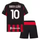 AC Milan Rafael Leão 10 Virallinen Kotipelipaita Lapset 2025/26 AC Milan Rafael Leão 10 Virallinen Kotipelipaita Lapset 2025/26