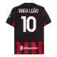 AC Milan Rafael Leão 10 Virallinen Kotipelipaita Miehet 2025/26 AC Milan Rafael Leão 10 Virallinen Kotipelipaita Miehet 2025/26