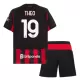 AC Milan Theo Hernández 19 Virallinen Kotipelipaita Lapset 2025/26 AC Milan Theo Hernández 19 Virallinen Kotipelipaita Lapset 2025/26