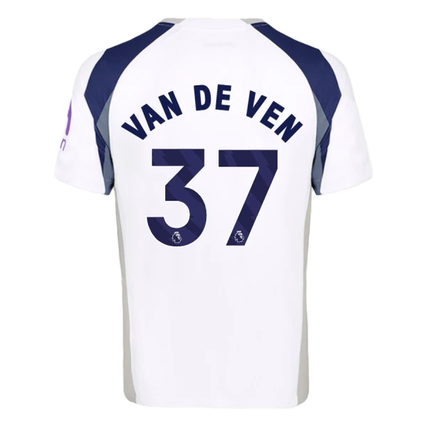 Tottenham Hotspur Van De Ven 37 Virallinen Kotipelipaita Lapset 2025/26