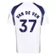 Tottenham Hotspur Van De Ven 37 Virallinen Kotipelipaita Miehet 2025/26 Tottenham Hotspur Van De Ven 37 Virallinen Kotipelipaita Miehet 2025/26