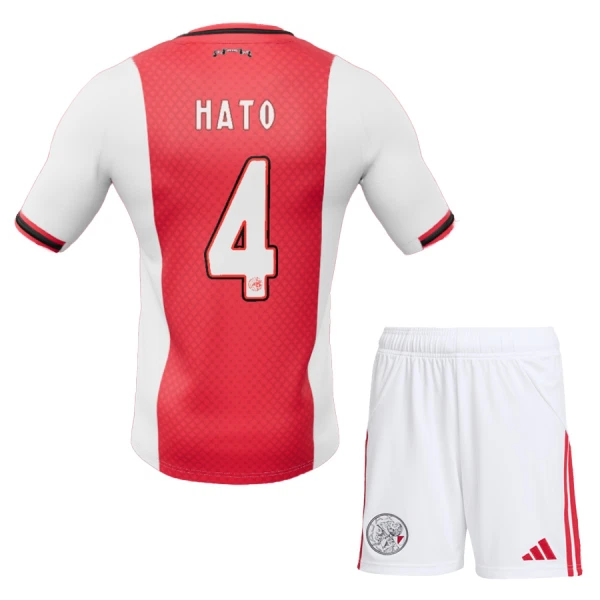 AFC Ajax Hato 4 Virallinen Kotipelipaita Lapset 2025/26 AFC Ajax Hato 4 Virallinen Kotipelipaita Lapset 2025/26