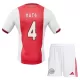 AFC Ajax Hato 4 Virallinen Kotipelipaita Lapset 2025/26 AFC Ajax Hato 4 Virallinen Kotipelipaita Lapset 2025/26