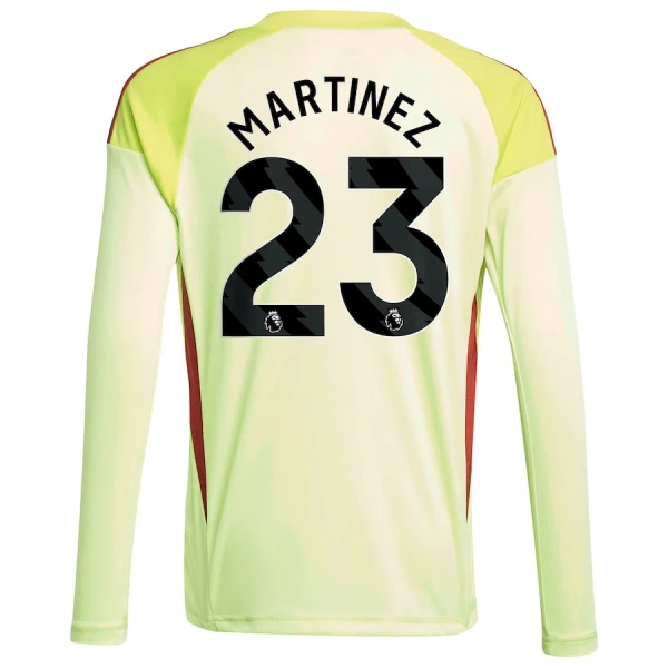 Aston Villa Emiliano Martínez 23 Maalivahdin Virallinen Paita Miehet 2025/26 Pitkähihainen