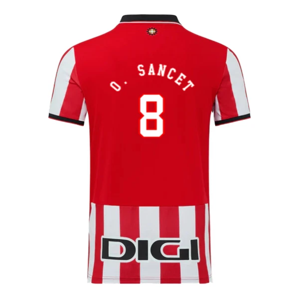 Athletic Bilbao O. Sancet 8 Virallinen Kotipelipaita Lapset 2025/26