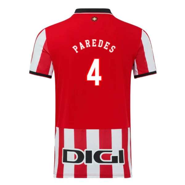 Athletic Bilbao Paredes 4 Virallinen Kotipelipaita Miehet 2025/26 Athletic Bilbao Paredes 4 Virallinen Kotipelipaita Miehet 2025/26