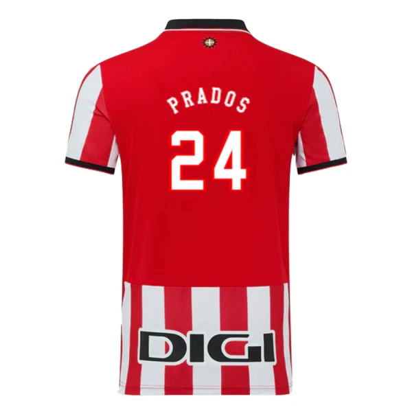 Athletic Bilbao Prados 24 Virallinen Kotipelipaita Miehet 2025/26 Athletic Bilbao Prados 24 Virallinen Kotipelipaita Miehet 2025/26