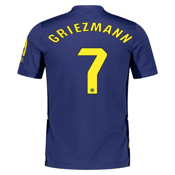 Atlético Madrid Antoine Griezmann 7 Virallinen Vieraspelipaita Lapset 2025/26