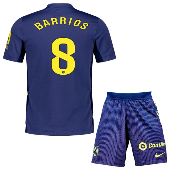 Atlético Madrid Barrios 8 Virallinen Vieraspelipaita Lapset 2025/26 Atlético Madrid Barrios 8 Virallinen Vieraspelipaita Lapset 2025/26