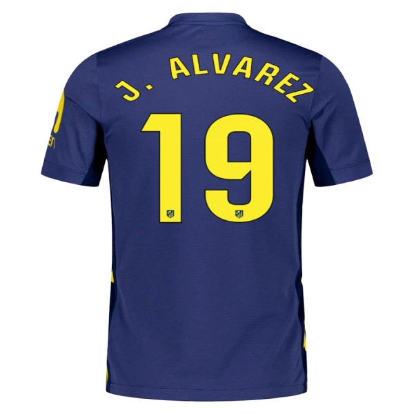 Atlético Madrid Julián Álvarez 19 Virallinen Vieraspelipaita Lapset 2025/26