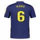 Atlético Madrid Koke 6 Virallinen Vieraspelipaita Miehet 2025/26 Atlético Madrid Koke 6 Virallinen Vieraspelipaita Miehet 2025/26