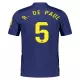Atlético Madrid Rodrigo de Paul 5 Virallinen Vieraspelipaita Miehet 2025/26 Atlético Madrid Rodrigo de Paul 5 Virallinen Vieraspelipaita Miehet 2025/26