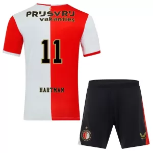 Feyenoord Rotterdam Hartman 11 Virallinen Kotipelipaita Lapset 2025/26