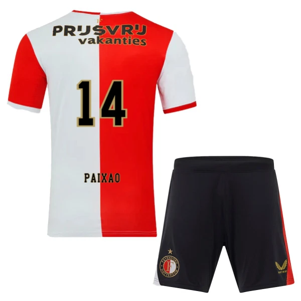 Feyenoord Rotterdam Paixao 14 Virallinen Kotipelipaita Lapset 2025/26 Feyenoord Rotterdam Paixao 14 Virallinen Kotipelipaita Lapset 2025/26