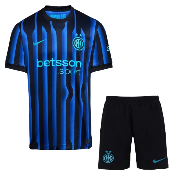 Inter Milan Virallinen Kotipelipaita Lapset 2025/26 Inter Milan Virallinen Kotipelipaita Lapset 2025/26