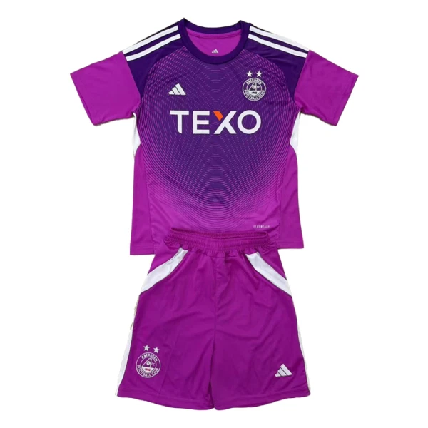 Aberdeen Maalivahdin Virallinen Paita Lapset 2025/26 violetti Aberdeen Maalivahdin Virallinen Paita Lapset 2025/26 violetti