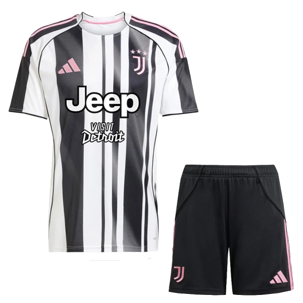 Juventus Virallinen Kotipelipaita Lapset 2025/26 Juventus Virallinen Kotipelipaita Lapset 2025/26