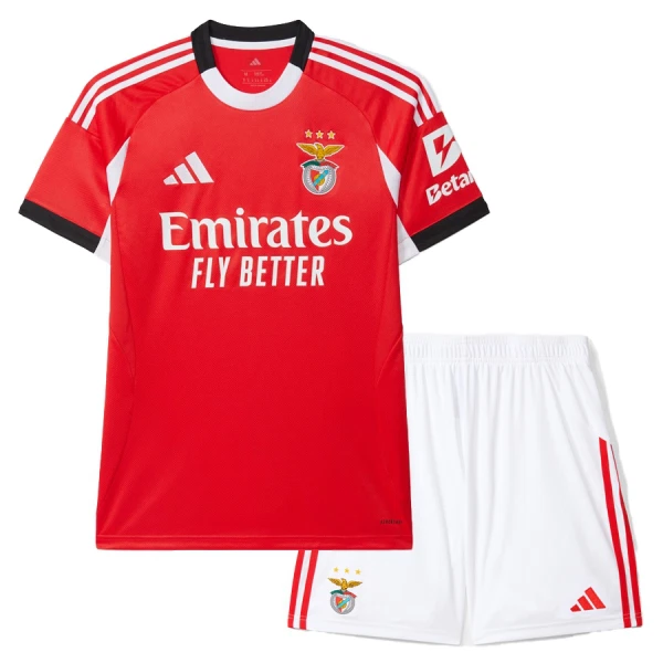 SL Benfica Virallinen Kotipelipaita Lapset 2025/26 SL Benfica Virallinen Kotipelipaita Lapset 2025/26