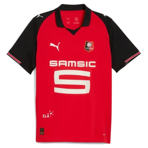 Stade Rennais Virallinen Kotipelipaita Miehet 2025/26 Stade Rennais Virallinen Kotipelipaita Miehet 2025/26
