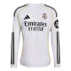Real Madrid Virallinen Kotipelipaita Miehet 2025/26 Pitkähihainen Real Madrid Virallinen Kotipelipaita Miehet 2025/26 Pitkähihainen