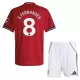 Manchester United Bruno Fernandes 8 Virallinen Kotipelipaita Lapset 2025/26 Manchester United Bruno Fernandes 8 Virallinen Kotipelipaita Lapset 2025/26