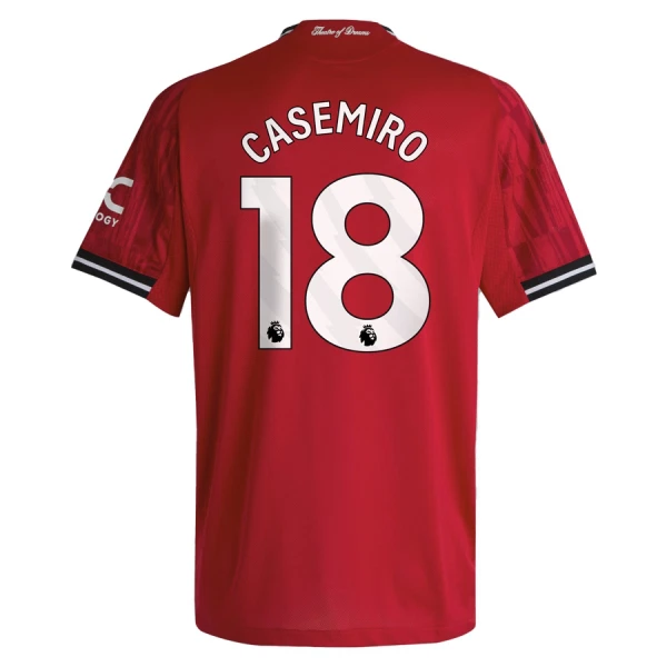 Manchester United Casemiro 18 Virallinen Kotipelipaita Miehet 2025/26 Manchester United Casemiro 18 Virallinen Kotipelipaita Miehet 2025/26