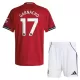 Manchester United Garnacho 17 Virallinen Kotipelipaita Lapset 2025/26 Manchester United Garnacho 17 Virallinen Kotipelipaita Lapset 2025/26