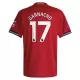 Manchester United Garnacho 17 Virallinen Kotipelipaita Miehet 2025/26 Manchester United Garnacho 17 Virallinen Kotipelipaita Miehet 2025/26