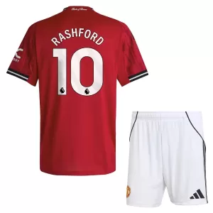 Manchester United Marcus Rashford 10 Virallinen Kotipelipaita Lapset 2025/26