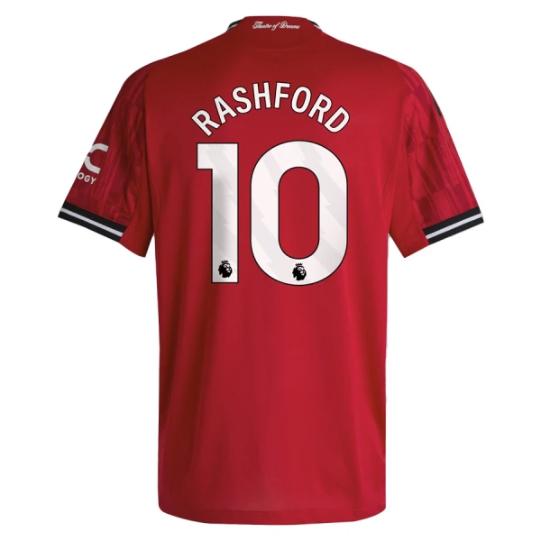 Manchester United Marcus Rashford 10 Virallinen Kotipelipaita Lapset 2025/26
