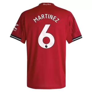 Manchester United Martinez 6 Virallinen Kotipelipaita Miehet 2025/26