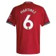 Manchester United Martinez 6 Virallinen Kotipelipaita Miehet 2025/26 Manchester United Martinez 6 Virallinen Kotipelipaita Miehet 2025/26