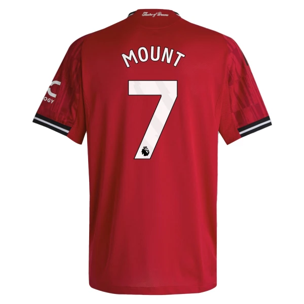 Manchester United Mason Mount 7 Virallinen Kotipelipaita Miehet 2025/26 Manchester United Mason Mount 7 Virallinen Kotipelipaita Miehet 2025/26