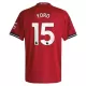 Manchester United Yoro 15 Virallinen Kotipelipaita Lapset 2025/26