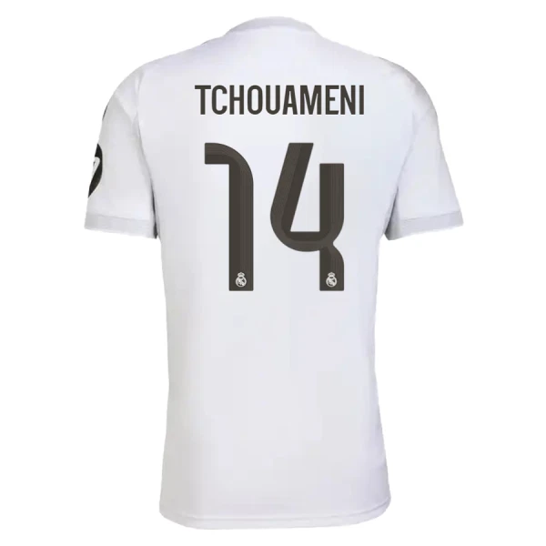 Real Madrid Aurélien Tchouaméni 14 Virallinen Kotipelipaita Miehet 2025/26 Real Madrid Aurélien Tchouaméni 14 Virallinen Kotipelipaita Miehet 2025/26