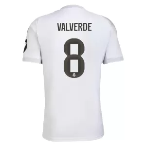 Real Madrid Federico Valverde 8 Virallinen Kotipelipaita Miehet 2025/26