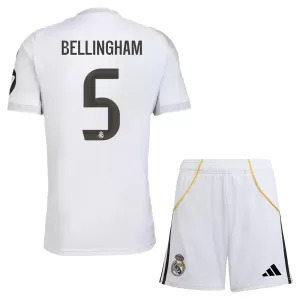 Real Madrid Jude Bellingham 5 Virallinen Kotipelipaita Lapset 2025/26 Real Madrid Jude Bellingham 5 Virallinen Kotipelipaita Lapset 2025/26
